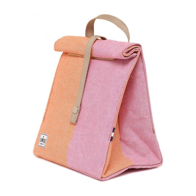 The LunchBags Original Kids Ισοθερμική Τσάντα 5L Candy Με Beige Χερούλια