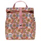 The LunchBags Original Kids 2.0 Ισοθερμική Τσάντα 5L Flowers Με Pink Χερούλια