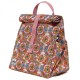 The LunchBags Original Kids 2.0 Ισοθερμική Τσάντα 5L Flowers Με Pink Χερούλια
