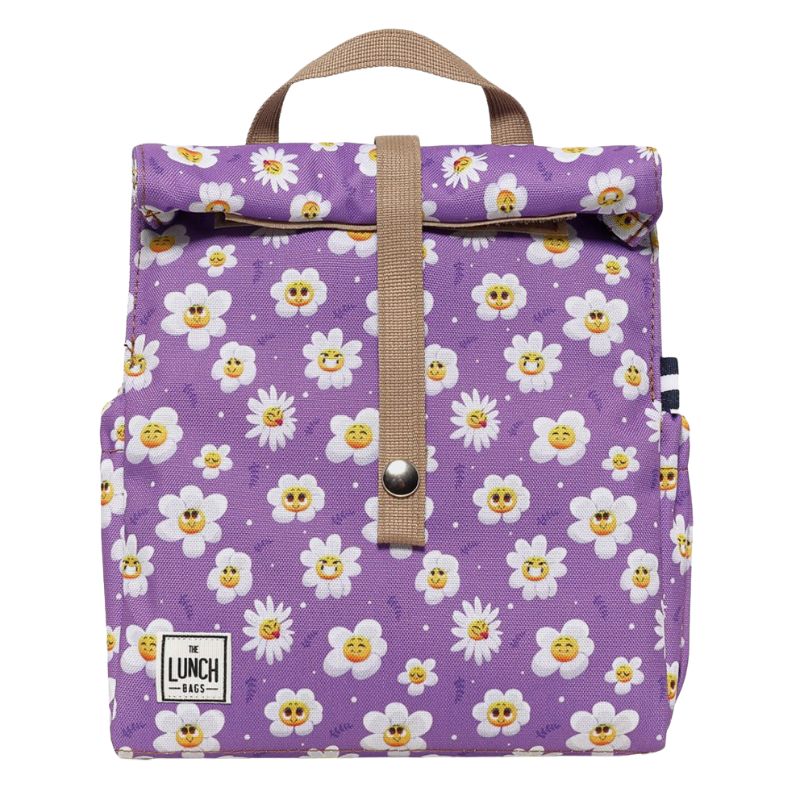 The LunchBags Original Kids Ισοθερμική Τσάντα 5L Daisy Με Beige Χερούλια