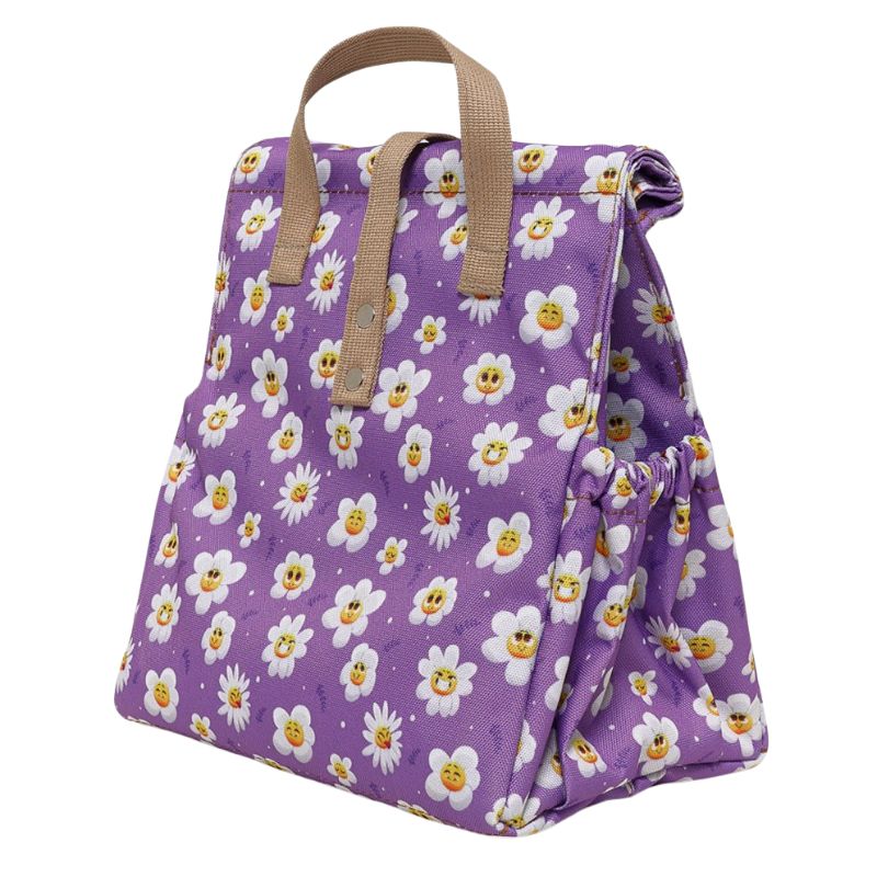 The LunchBags Original Kids Ισοθερμική Τσάντα 5L Daisy Με Beige Χερούλια