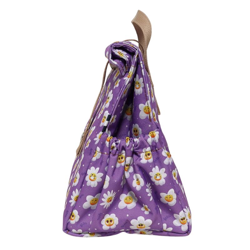 The LunchBags Original Kids Ισοθερμική Τσάντα 5L Daisy Με Beige Χερούλια