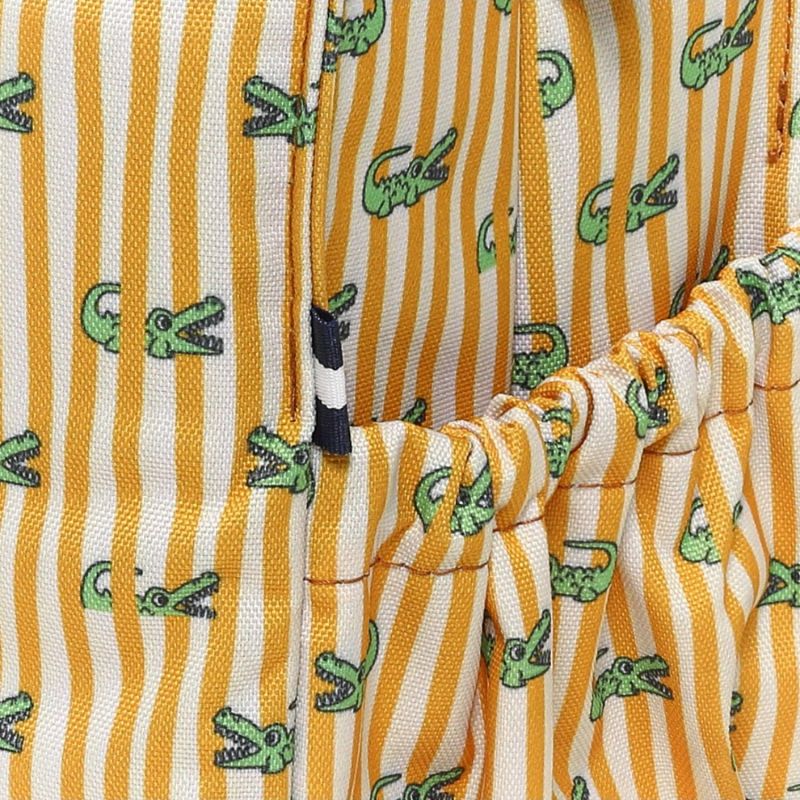 The LunchBags Original Kids Ισοθερμική Τσάντα 5L Crocodile Με Yellow Χερούλια