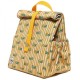 The LunchBags Original Kids Ισοθερμική Τσάντα 5L Crocodile Με Yellow Χερούλια