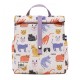The LunchBags Original Kids Ισοθερμική Τσάντα 5L Cats Με Lilac Χερούλια