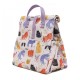 The LunchBags Original Kids Ισοθερμική Τσάντα 5L Cats Με Lilac Χερούλια