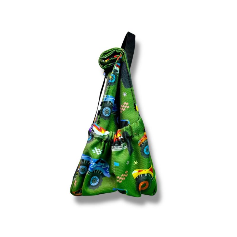 The Lunchbags The Original Kids Τσάντα Φαγητού 5L Monster Truck with Black Strap