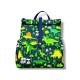 The Lunchbags The Original Kids Τσάντα Φαγητού 8L Dinos with Blue Strap