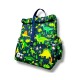 The Lunchbags The Original Kids Τσάντα Φαγητού 8L Dinos with Blue Strap