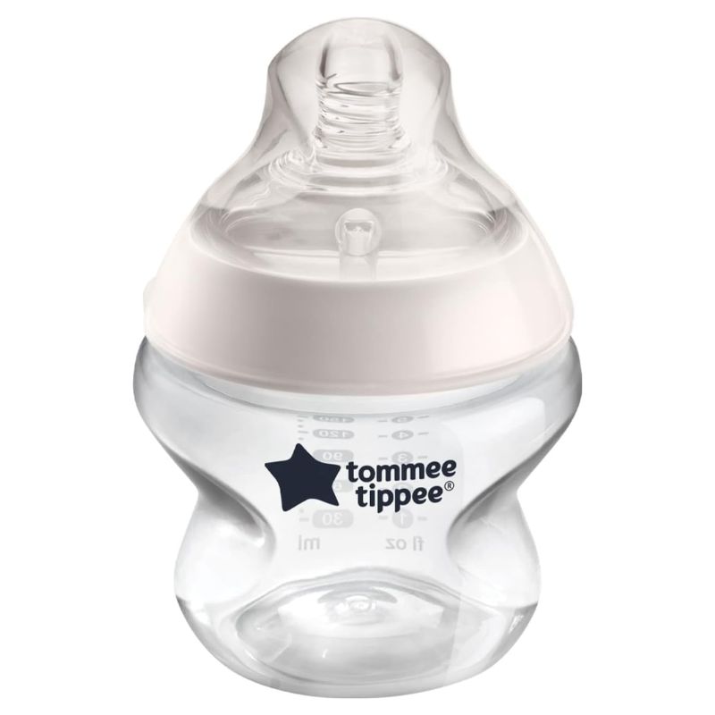 Tommee Tippee Closer To Nature Πλαστικό Μπιμπερό Με Σιλικονούχα Θηλή Για 0+ Μηνών 150ml