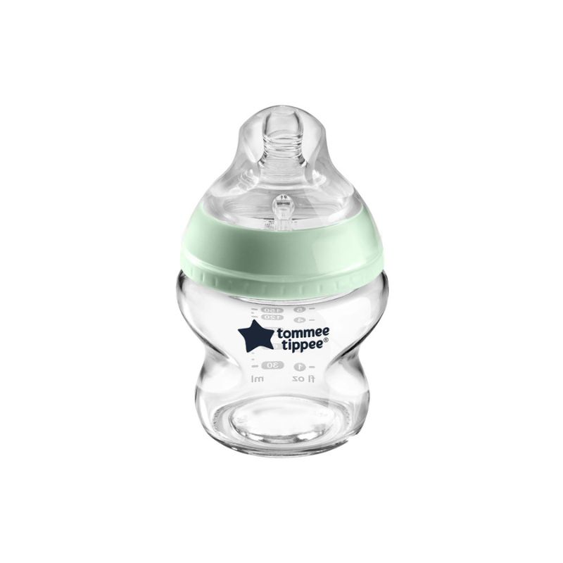 Tommee Tippee Γυάλινο Μπιμπερό Closer to nature μικρής ροής 150ml 
