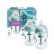 Tommee Tippee Advanced Anti-Colic Σετ Πλαστικά Μπιμπερό 2 τμχ Για 0+ Μηνών 260ml