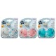 Tommee Tippee Moda Midnight Jungle Σετ Σιλικονούχες Πιπίλες 2 τμχ Για 0-6 Μηνών Σε Διάφορα Χρώματα