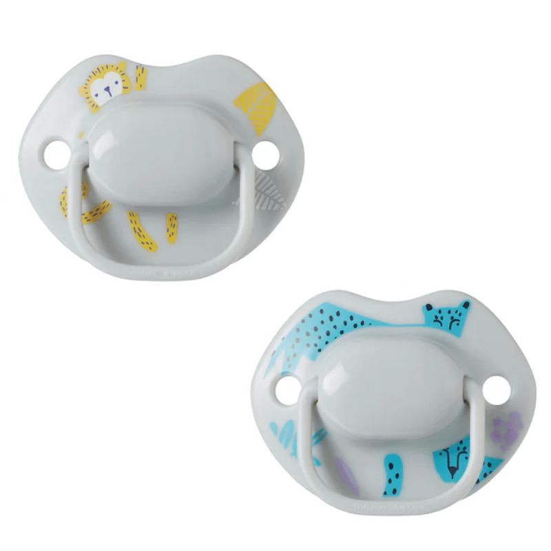 Tommee Tippee Moda Midnight Jungle Σετ Σιλικονούχες Πιπίλες 2 τμχ Για 0-6 Μηνών Σε Διάφορα Χρώματα