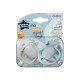Tommee Tippee Moda Midnight Jungle Σετ Σιλικονούχες Πιπίλες 2 τμχ Για 0-6 Μηνών Σε Διάφορα Χρώματα