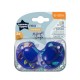 Tommee Tippee Moda Σετ Ορθοδοντικές Σιλικονούχες Πιπίλες 2 τμχ Για 6-18 Μηνών Midnight Jungle Σε Διάφορα Σχέδια