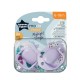 Tommee Tippee Moda Σετ Ορθοδοντικές Σιλικονούχες Πιπίλες 2 τμχ Για 6-18 Μηνών Midnight Jungle Σε Διάφορα Σχέδια