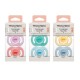Tommee Tippee Ultra Light Σετ Σιλικονούχες Πιπίλες 2 τμχ Για 0-6 Μηνών Σε Διάφορα Χρώματα