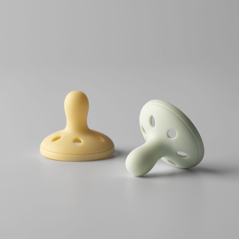 Tommee Tippe Breast Like Σετ Σιλικονούχες Πιπίλες 2 τμχ Για 0-6 Μηνών