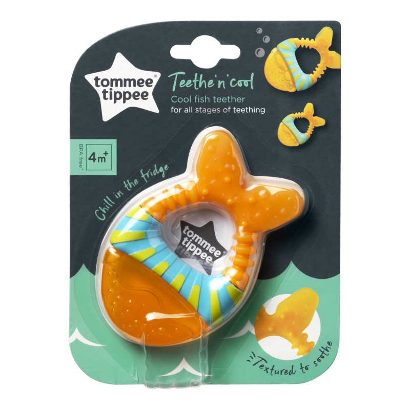 Tommee Tippee Teethe N Cool Μασητικό Παιχνίδι Με Ψαράκι 4m+