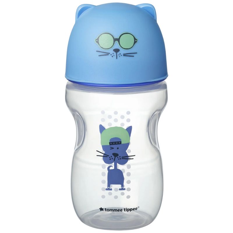 Tommee Tippee Soft Sippee Εκπαιδευτικό Ποτήρι Με Μαλακό Στόμιο Για 12+ Μηνών 300ml Blue