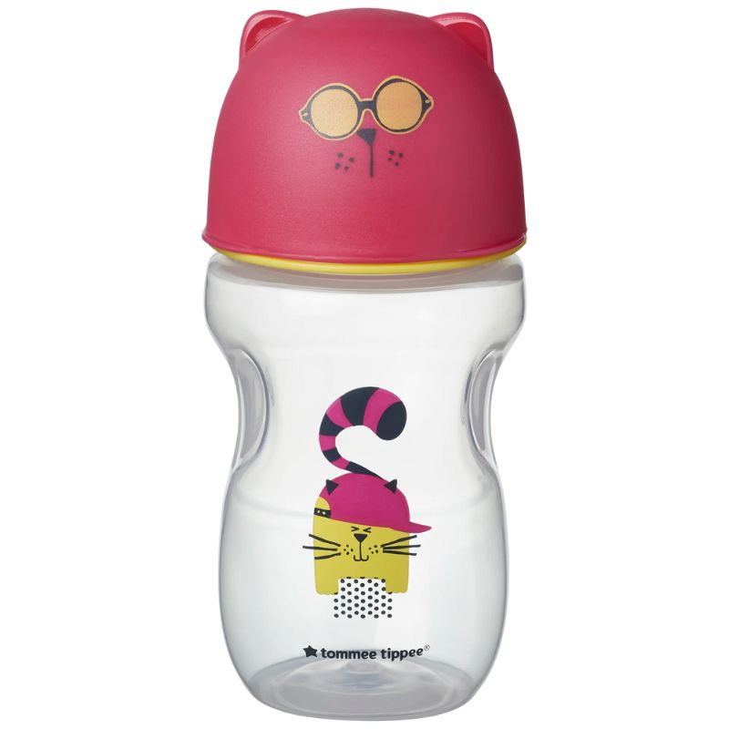 Tommee Tippee Soft Sippee Εκπαιδευτικό Ποτήρι Με Μαλακό Στόμιο Για 12+ Μηνών 300ml Pink