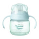 Tommee Tippee Transition Spout Εκπαιδευτικό Ποτήρι Με Μαλακό Στόμιο Και Χερούλια Για 4+ Μηνών 150ml Blue
