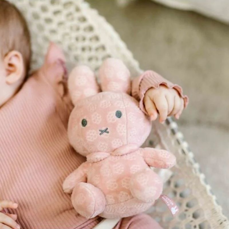 Miffy Λούτρινο Βελουτέ 20cm Pink Flower