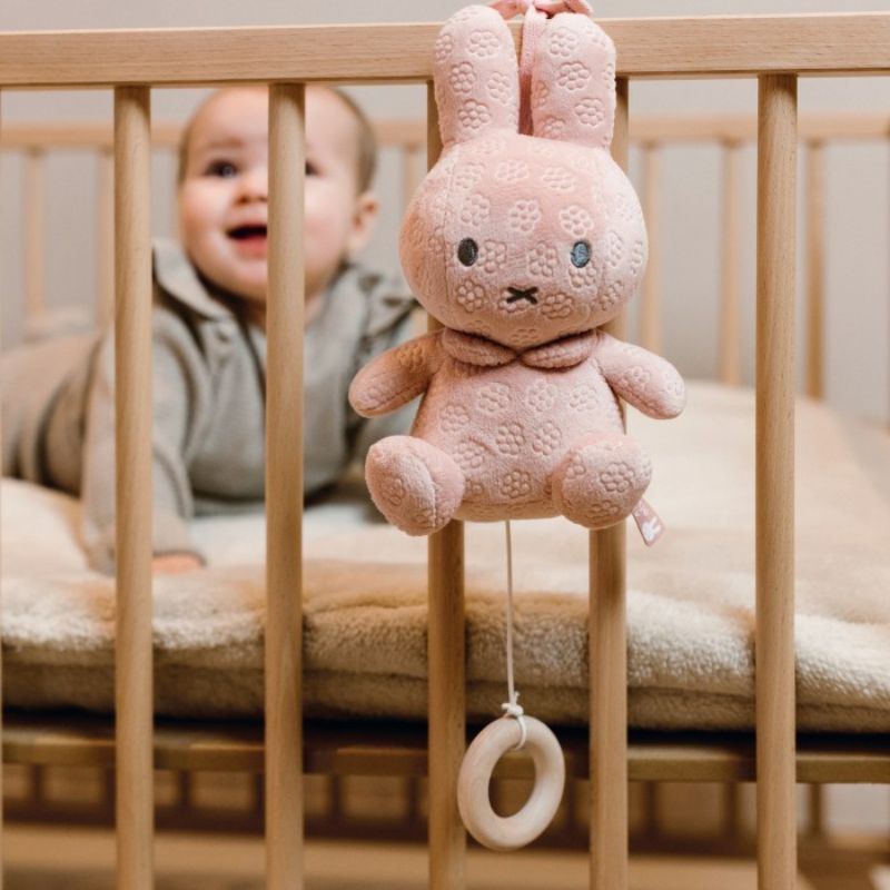 Miffy Μουσικό Κρεμαστό Pink Flowers