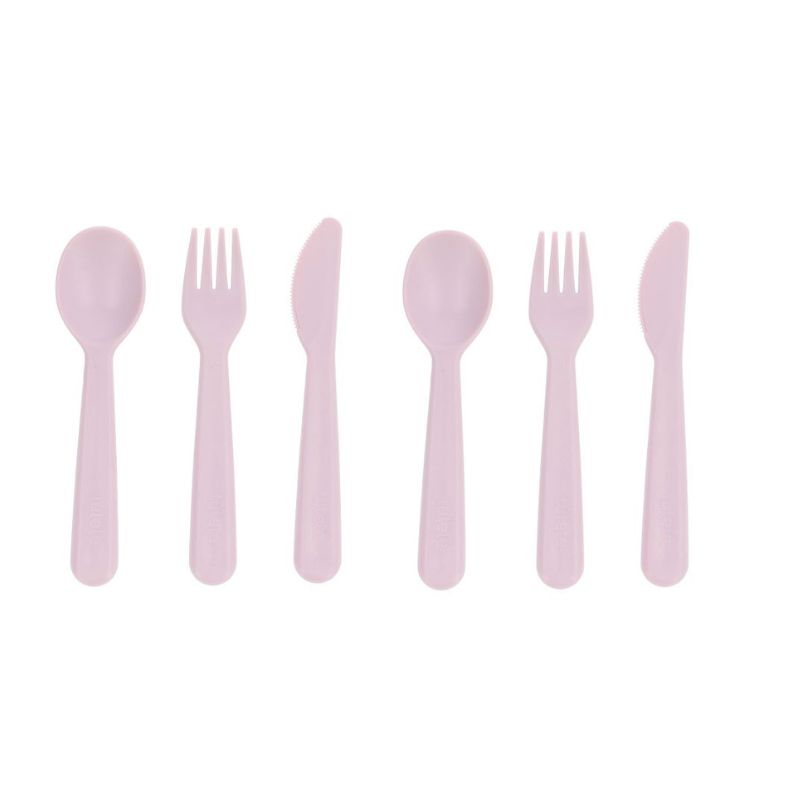 Tutete Σετ Μαχαίρι-Πιρούνι-Κουτάλι 6 τμχ Για 6+ Μηνών Lilac