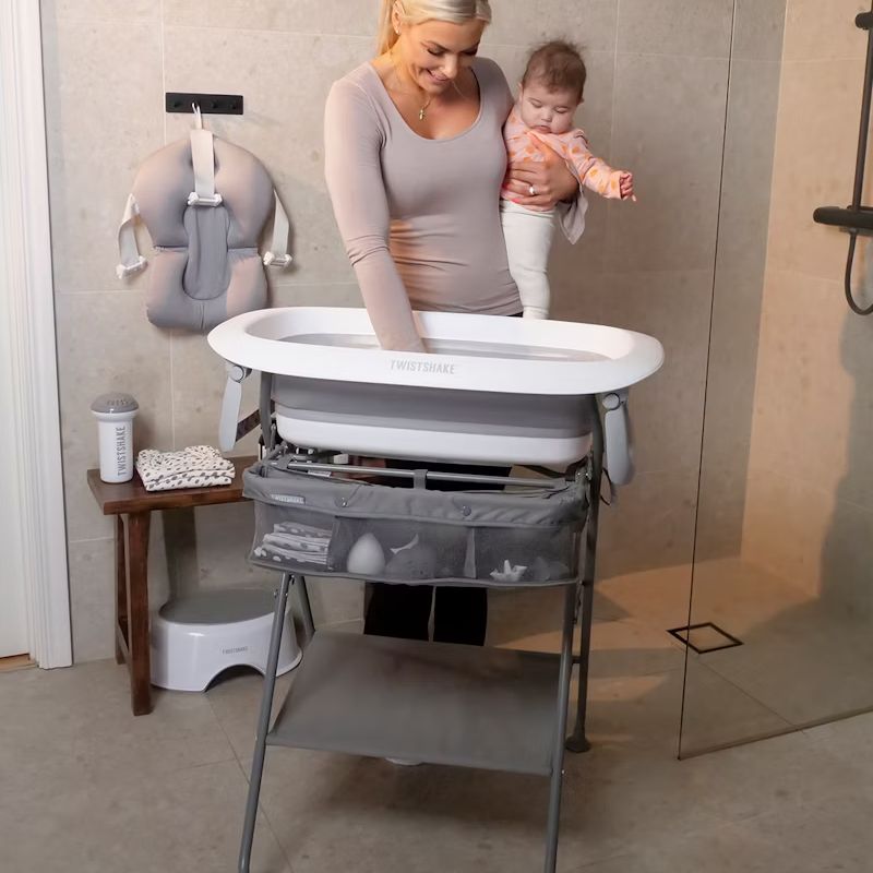 TwistShake Βάση Μπανιέρας One Size Grey