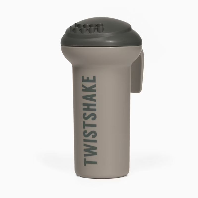 Twistshake Βρεφικό Πτυσσόμενο Μπανάκι με Μειωτή Και Βοηθητική Κανάτα Faded Grey