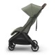 Uppababy Minu V3 Ελαφρύ Βρεφικό Καρότσι Evelyn - Meadow Green | Carbon Frame | Chestnut Leather