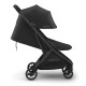 Uppababy Minu V3 Ελαφρύ Βρεφικό Καρότσι Jake - Charcoal | Carbon Frame | Black Leather