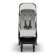 Uppababy Minu V3 Ελαφρύ Βρεφικό Καρότσι Savannah - Pearl Gray Melange | Carbon Frame | Chestnut Leather