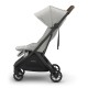 Uppababy Minu V3 Ελαφρύ Βρεφικό Καρότσι Savannah - Pearl Gray Melange | Carbon Frame | Chestnut Leather