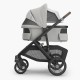 Uppababy Vista V3 Σύστημα Μεταφοράς 2-Σε-1 Savannah - Pearl Gray Jacquard | Carbon Frame | Chestnut Leather