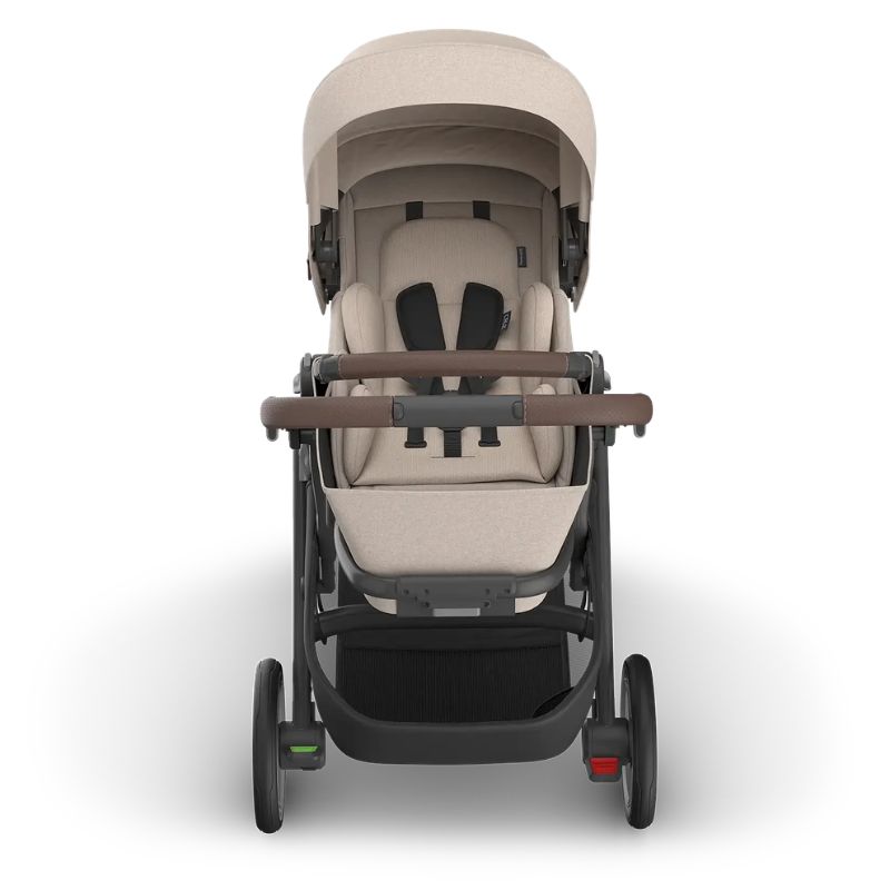 Uppababy Cruz V3 Βρεφικό Καρότσι Ada - Sandstone Melange | Carbon Frame | Chestnut Leather