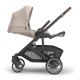 Uppababy Cruz V3 Βρεφικό Καρότσι Ada - Sandstone Melange | Carbon Frame | Chestnut Leather