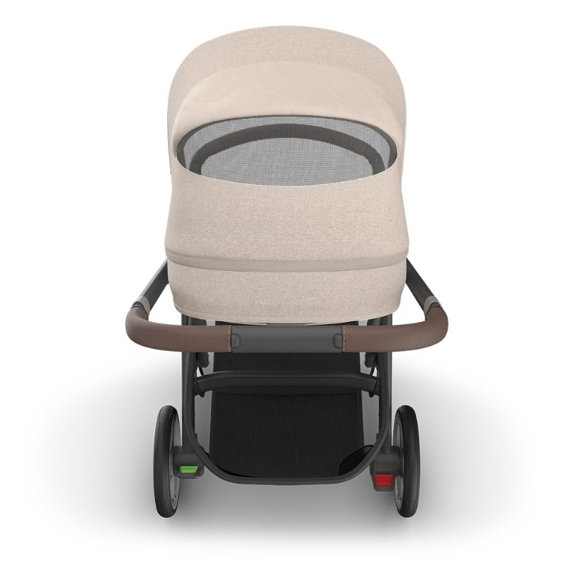 Uppababy Cruz V3 Βρεφικό Καρότσι Ada - Sandstone Melange | Carbon Frame | Chestnut Leather