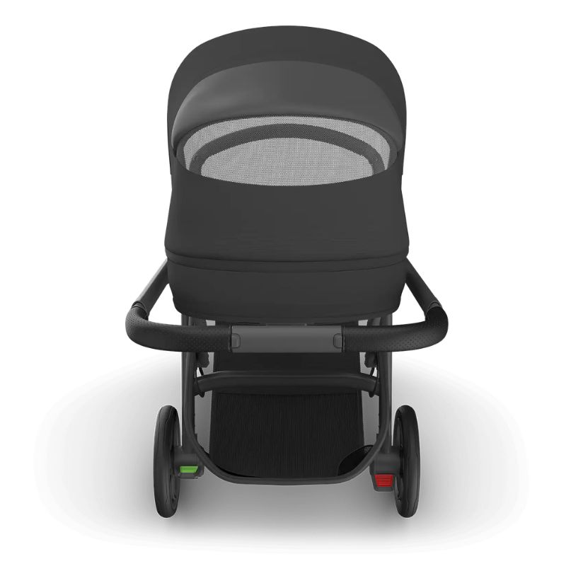 Uppababy Cruz V3 Βρεφικό Καρότσι James - Black | Carbon Frame | Black Leather