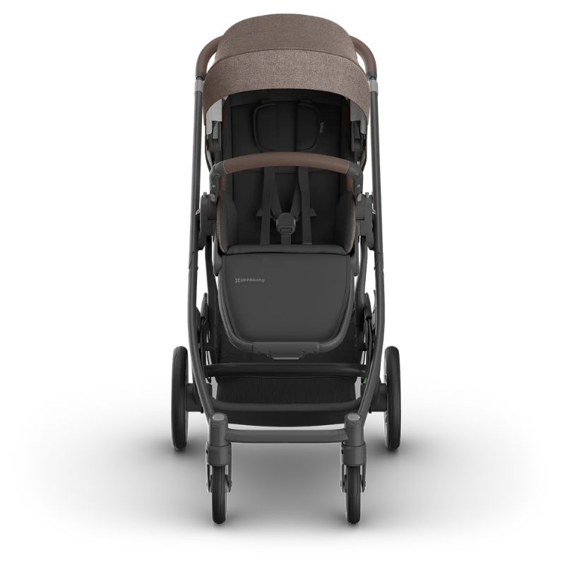 Uppababy Cruz V3 Βρεφικό Καρότσι Owen - Mocha Melange | Carbon Frame | Chestnut Leather
