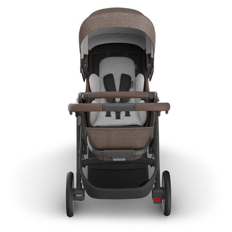 Uppababy Cruz V3 Βρεφικό Καρότσι Owen - Mocha Melange | Carbon Frame | Chestnut Leather