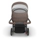 Uppababy Cruz V3 Βρεφικό Καρότσι Owen - Mocha Melange | Carbon Frame | Chestnut Leather
