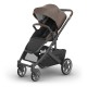 Uppababy Cruz V3 Βρεφικό Καρότσι Owen - Mocha Melange | Carbon Frame | Chestnut Leather
