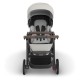 Uppababy Cruz V3 Βρεφικό Καρότσι Savannah - Pearl Gray Jacquard | Carbon Frame | Chestnut Leather