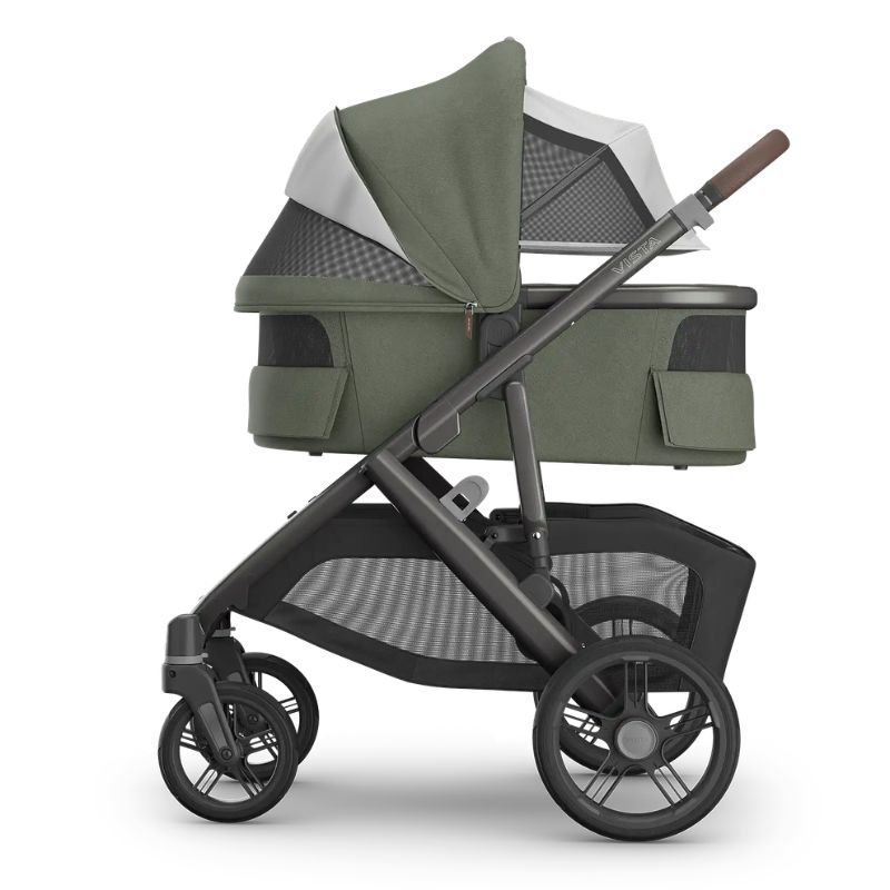 Uppababy V3 Πορτ Μπεμπέ Για Vista, Cruz ή Ridge Evelyn - Meadow Green | Graphite Frame