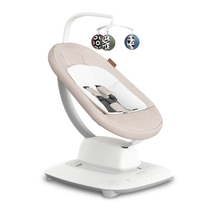 Uppababy Mamaroo Smart Swing Ηλεκτρικό Ρηλάξ Charlie - Sand Melange