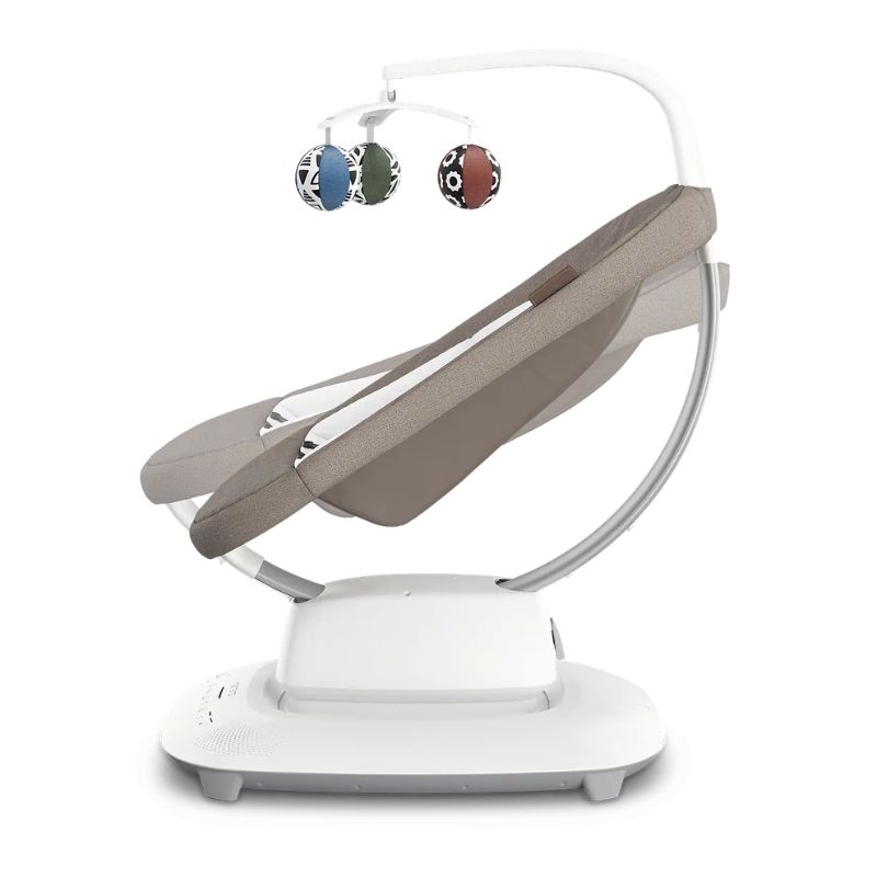 Uppababy Mamaroo Smart Swing Ηλεκτρικό Ρηλάξ Wells - Dark Taupe Melange