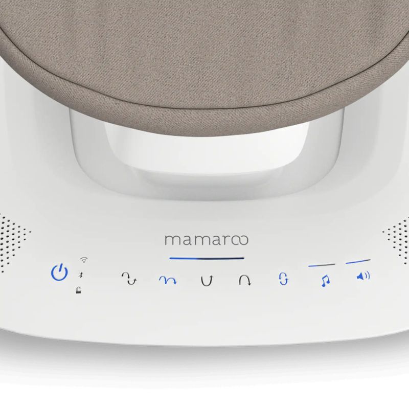 Uppababy Mamaroo Smart Swing Ηλεκτρικό Ρηλάξ Wells - Dark Taupe Melange